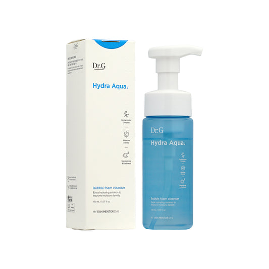 Dr.G Hydra Aqua Bubble Foam Cleanser 150ml  | Sasa Global eshop