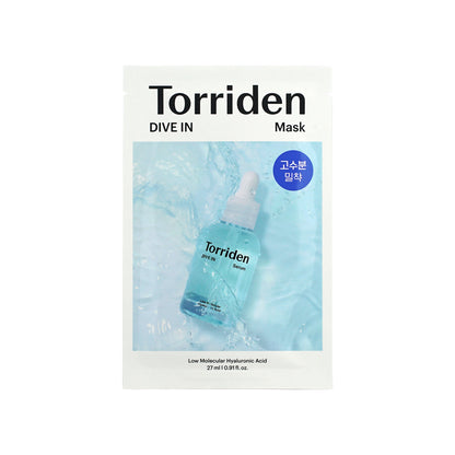 Torriden Dive In Low Molecular Hyaluronic Acid Mask | Sasa Global