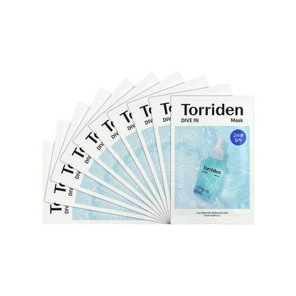 Torriden Dive In Low Molecular Hyaluronic Acid Mask | Sasa Global