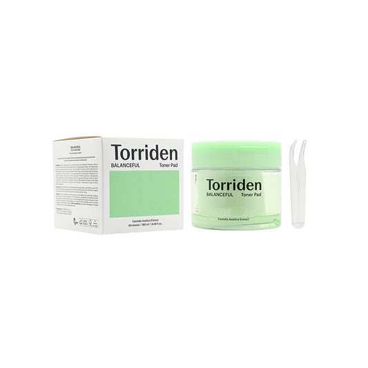 Torriden Balanceful Centella Asiatica Extract Toner Pad 60pcs