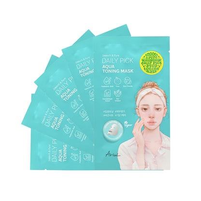 Ariul Daily Pick Aqua Toning Mask 5pcs