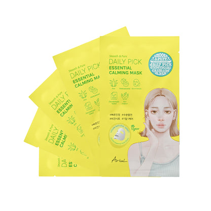 Ariul Daily Pick Essential Calming Mask 5pcs