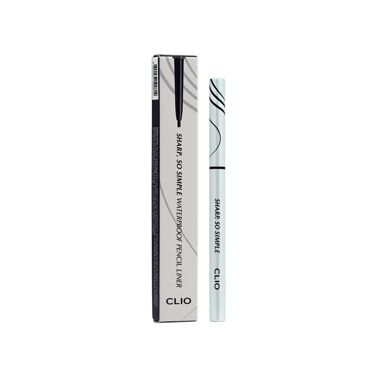 Clio Sharp So Simple Waterproof Pencil Liner #01 Black | Sasa Global