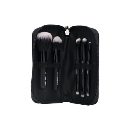 Cyber Colors Mini Make-up Brush Travel Set 5pcs  | Sasa Global eshop