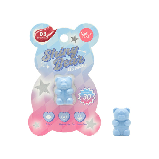 Cathy Doll Shiny Bear Lip Moist #03 Sweet Peach | Sasa Global eshop