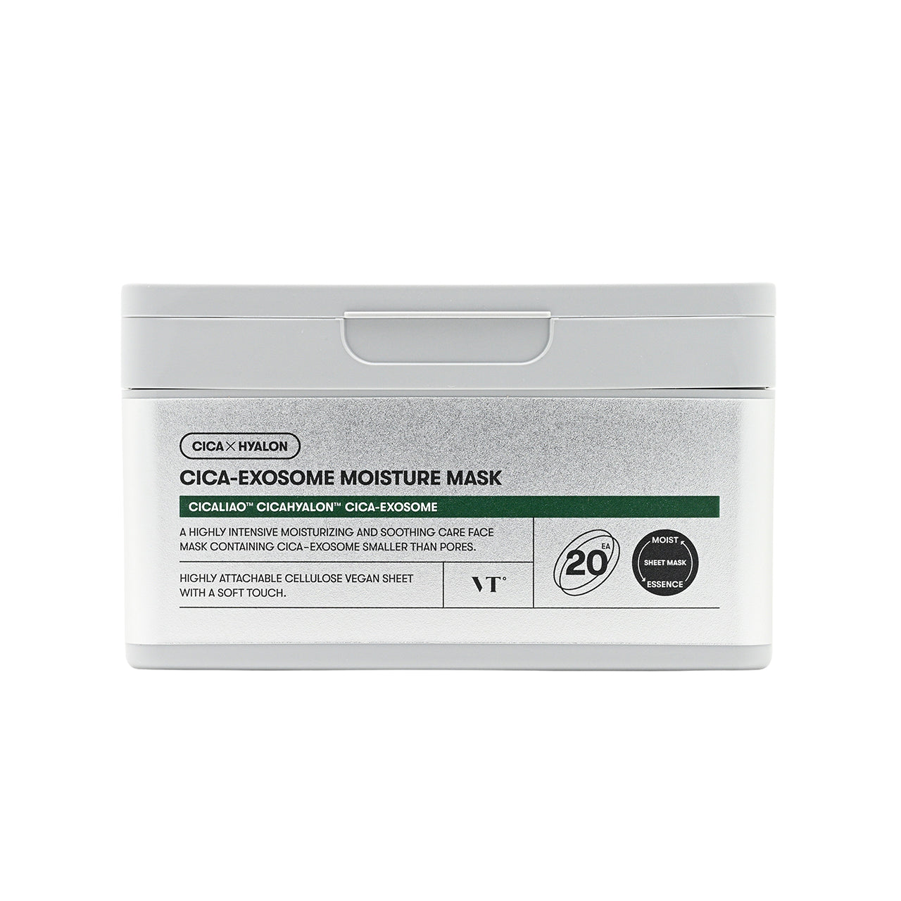 VT Cica-Exosome Moisture Mask 20pcs  | Sasa Global eshop