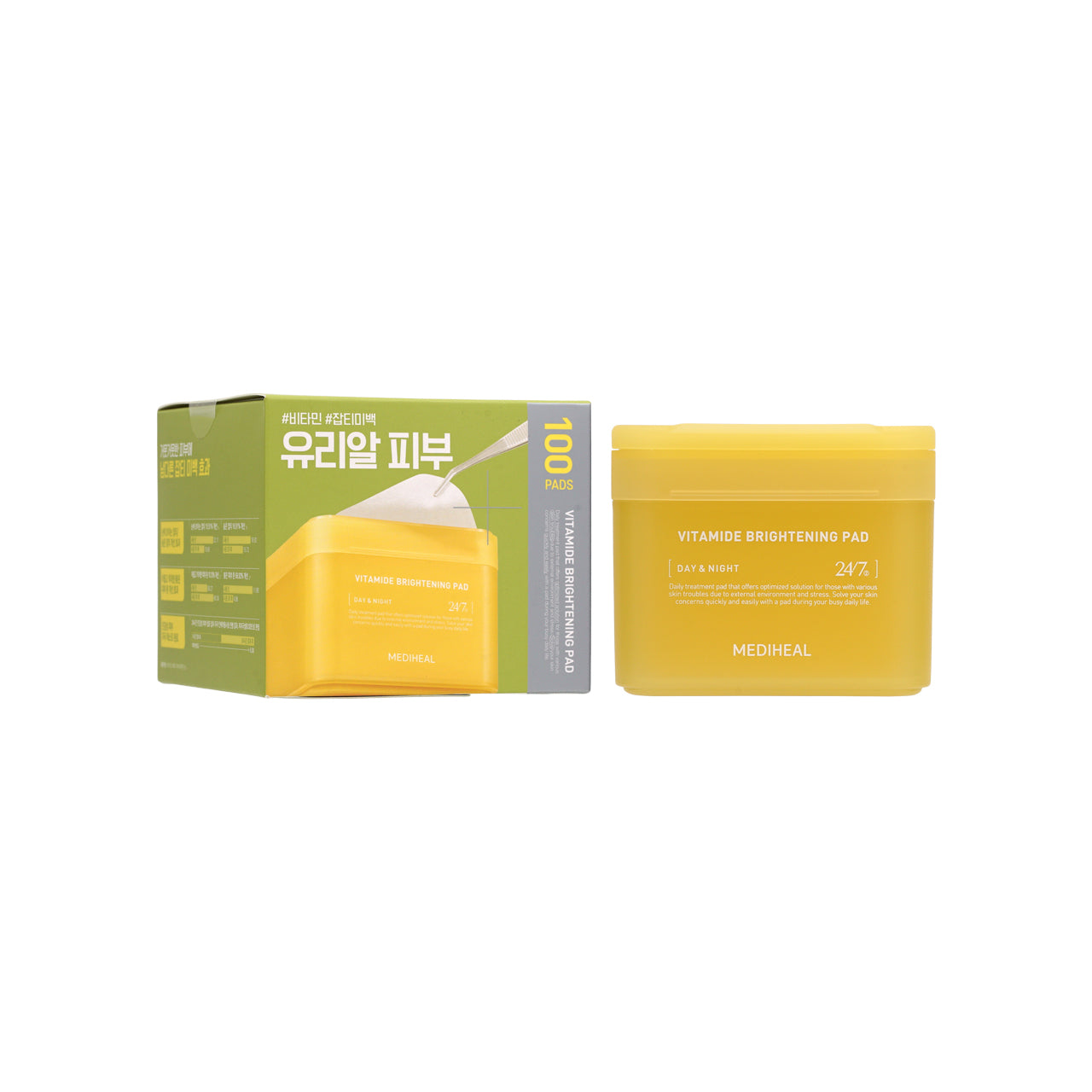 Mediheal Vitamide Brightening Pad 100pads  | Sasa Global eshop