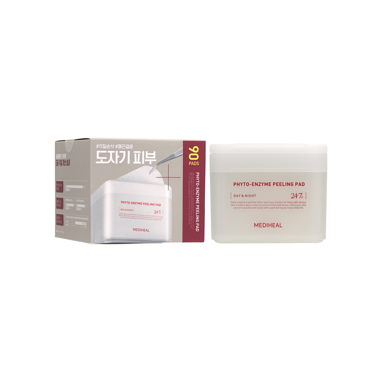 Mediheal Phyto-enzyme Peeling Pad  90pads  | Sasa Global eshop