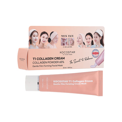 Kocostar T1 Collagen Cream Mask 50ml  | Sasa Global eshop