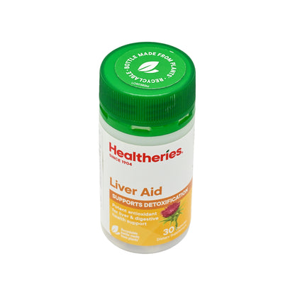 Healtheries Liver Aid 30capsules  | Sasa Global eshop