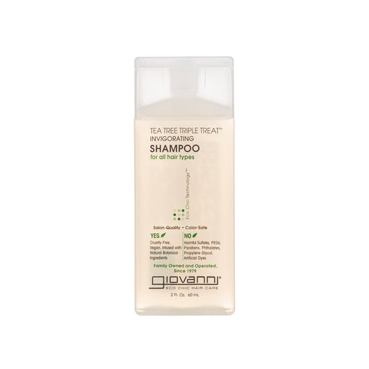 Giovanni Tea Tree Triple Treat Invigorating Shampoo 60ML | Sasa Global eShop