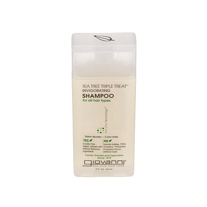 Giovanni Tea Tree Triple Treat Invigorating Shampoo 60ML | Sasa Global eShop