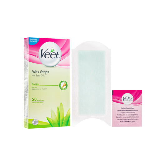 Veet Cold Wax Strips For Sensitive Skin 20PCS | Sasa Global eShop