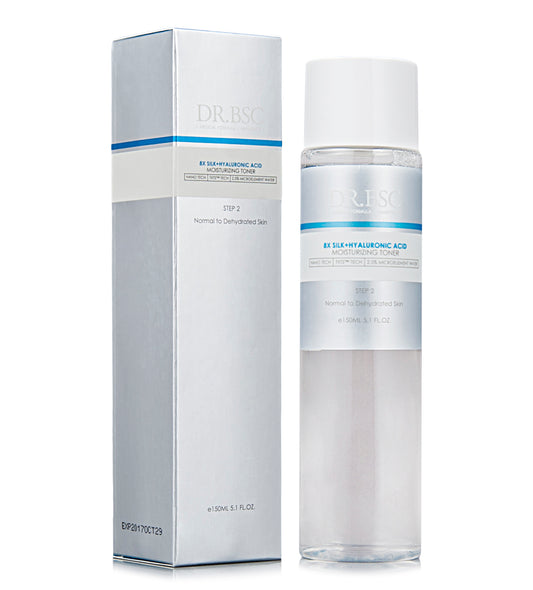 Dr.BSC 8X Silk+Hyaluronic Acid Moisturizing Toner 150ML | Sasa Global eShop