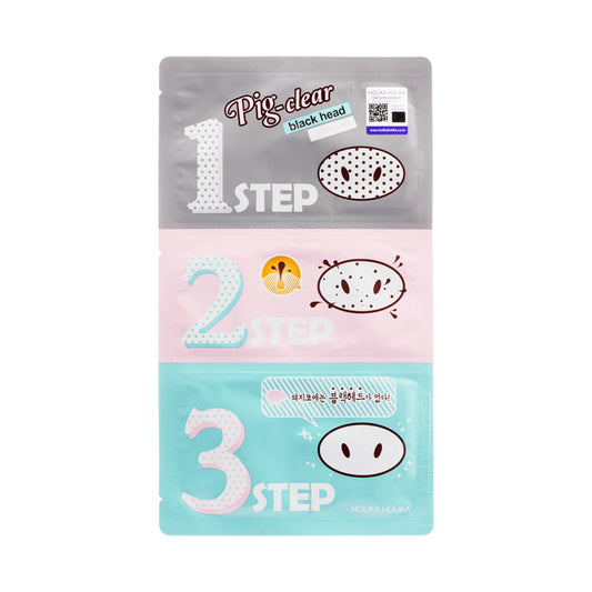 Holika Holika Pig Nose Clear Blackhead 3-Step Kit | Sasa Global eShop