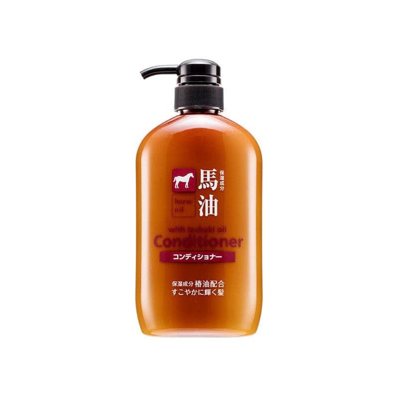 Kumano Horse Oil With Tsubaki Oil Conditioner 600ML | Sasa Global eShop