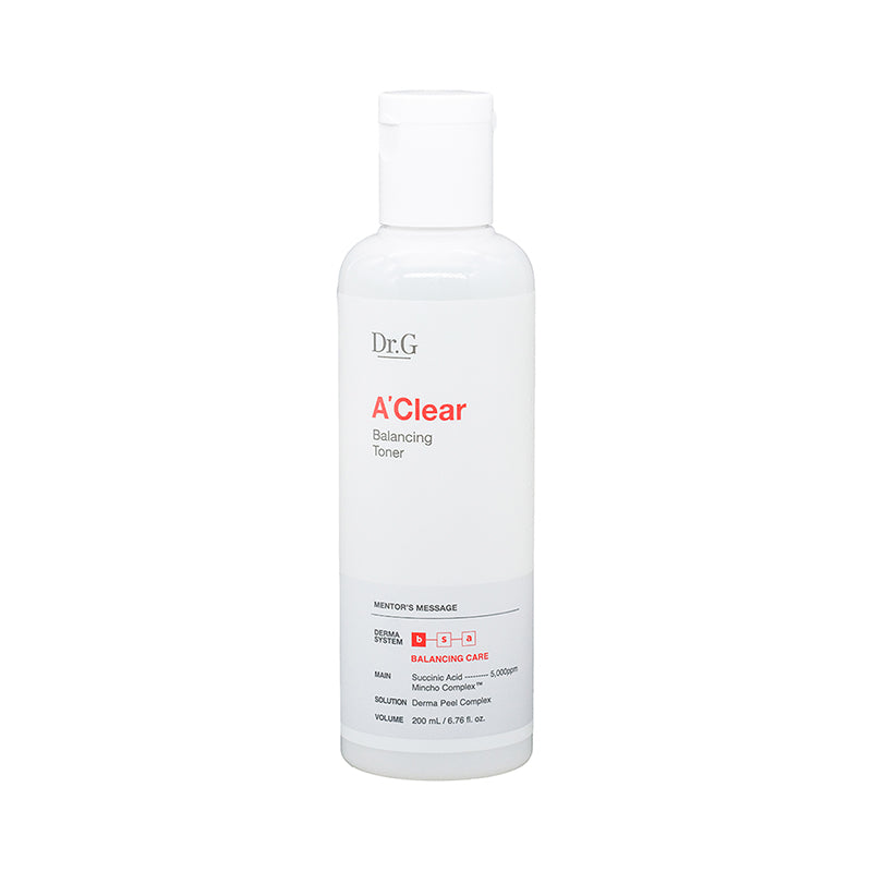 Dr.G A'Clear Balancing Toner 200ML | Sasa Global eShop