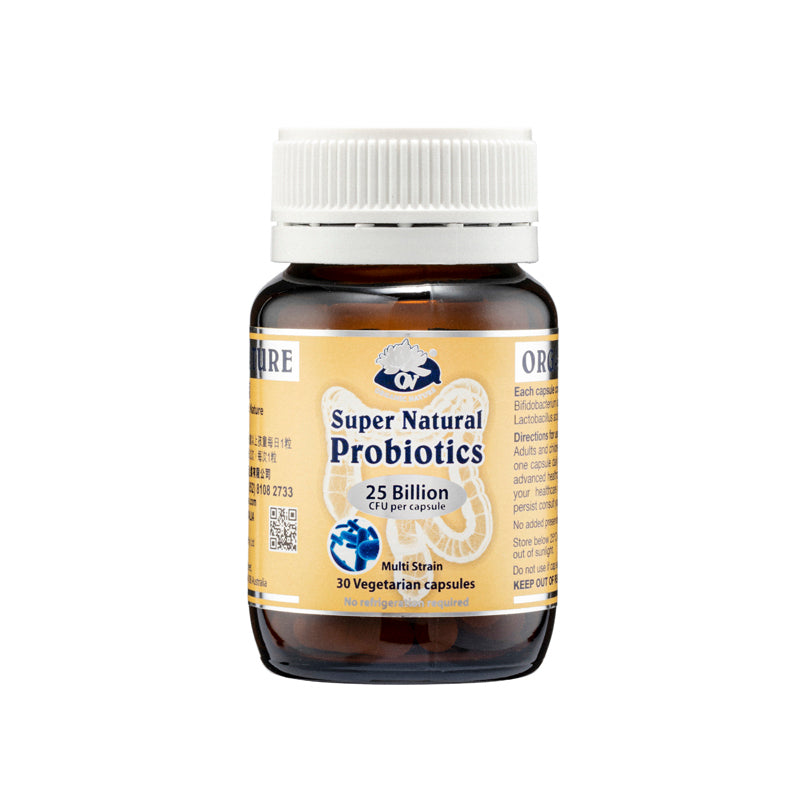 Organic Nature Super Natural Probiotics 30 Capsules | Sasa Global eShop