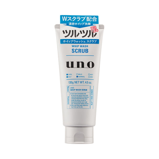 Uno Whip Wash Scrub 130G | Sasa Global eShop