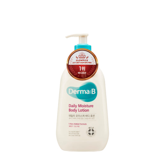 Derma B Daily Moisture Body Lotion 400ML | Sasa Global eShop