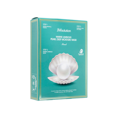 Jmsolution Marine Luminous Pearl Deep Moisture Mask 10PCS | Sasa Global eShop