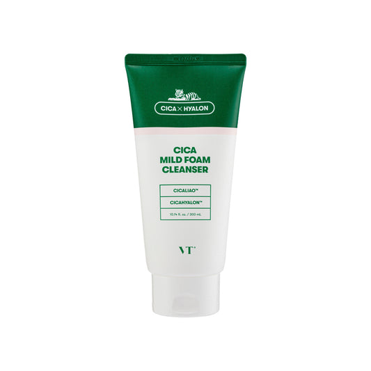 Vt Cica Mild Foam Cleanser 300ML | Sasa Global eShop