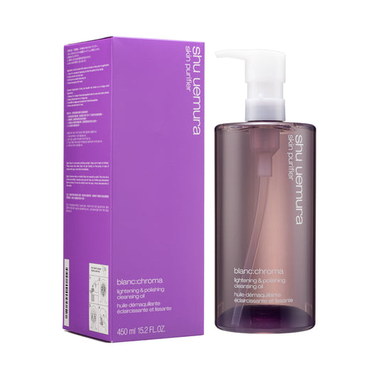 Shu Uemura New Blanc:Chroma Brightening & Polishing Gentle Cleansing Oil 450ML | Sasa Global eShop