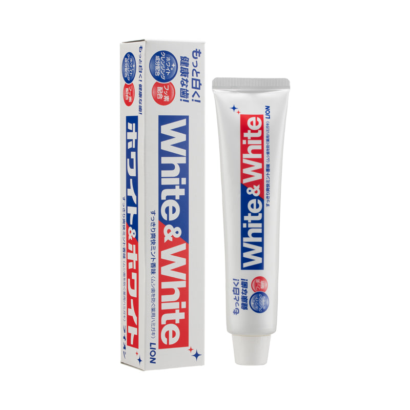 Lion White & White Whitening Toothpaste 150G – Sasa Global eShop