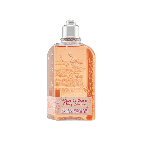 L'Occitane Cherry Blossom Bath & Shower Ge 250ML | Sasa Global eShop