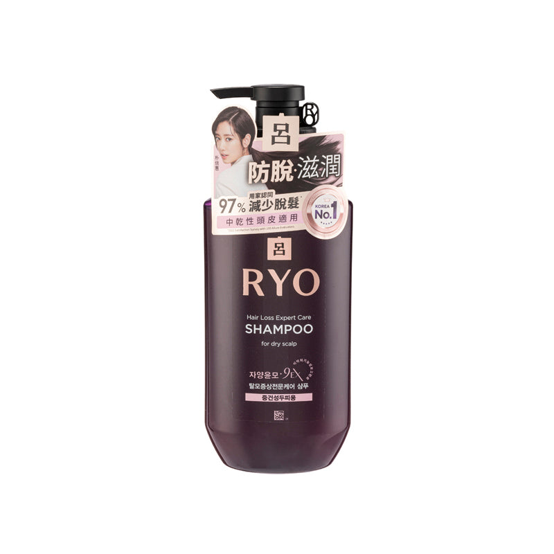 Ryo Hair Loss Care Shampoo For Dry & Normal Scalp 400ML | Sasa Global eShop