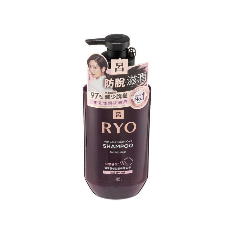 Ryo Hair Loss Care Shampoo For Dry & Normal Scalp 400ML | Sasa Global eShop