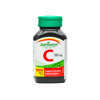 Parallel Import  Jamieson Vitamin C 500Mg Bonus Pack 120 Capsules | Sasa Global eShop