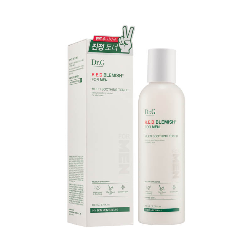 Dr.G R.E.D Blemish® For Men Multi Soothing Toner 200ml | Sasa Global eShop