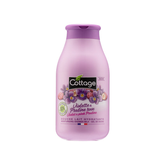 Cottage Moisturizing Shower Gel – Violet & Pink Praline 250ML | Sasa Global eShop