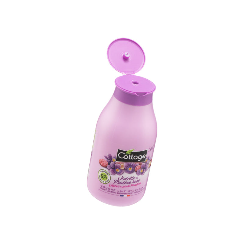 Cottage Moisturizing Shower Gel – Violet & Pink Praline 250ML | Sasa Global eShop