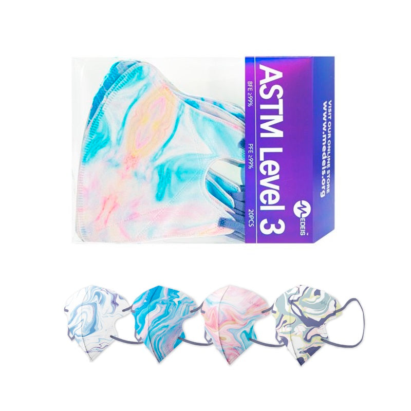 Medeis 3D Disposable Medical Mask - Paint Cyber 20PCS | Sasa Global eShop