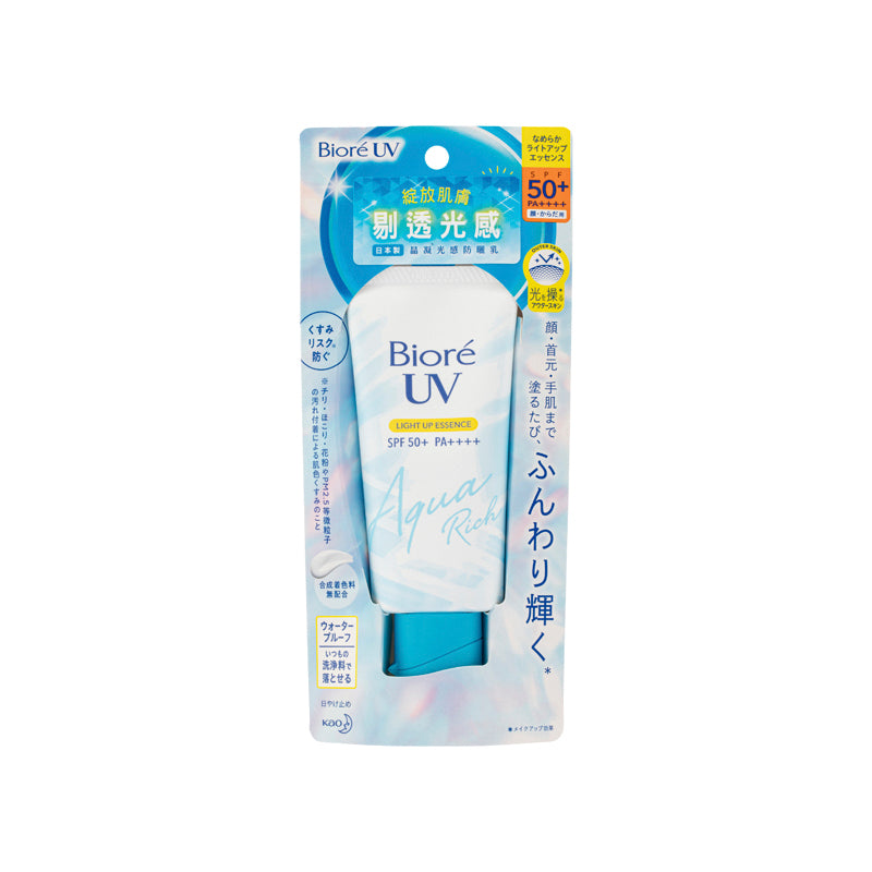 Biore Uv Aqua Rich Light Up Essence SPF50+ Pa++++ 70G | Sasa Global eShop