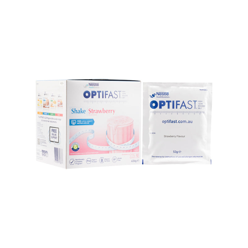 Nestle Optifast Shake - Strawberry 12PCS | Sasa Global eShop