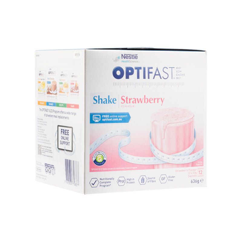 Nestle Optifast Shake - Strawberry 12PCS | Sasa Global eShop