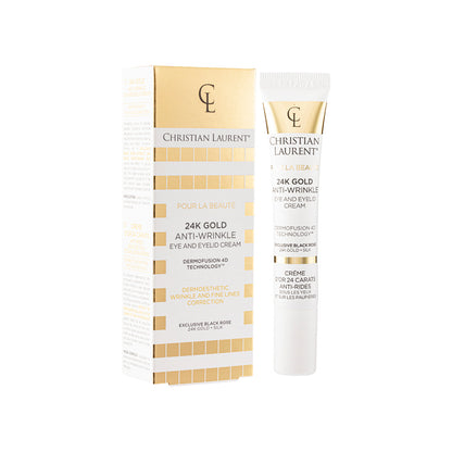 **SSL Christian Laurent Infusion 24K Gold Anti-Wrinkle Eye And Eyelid Cream 20ML | Sasa Global eShop