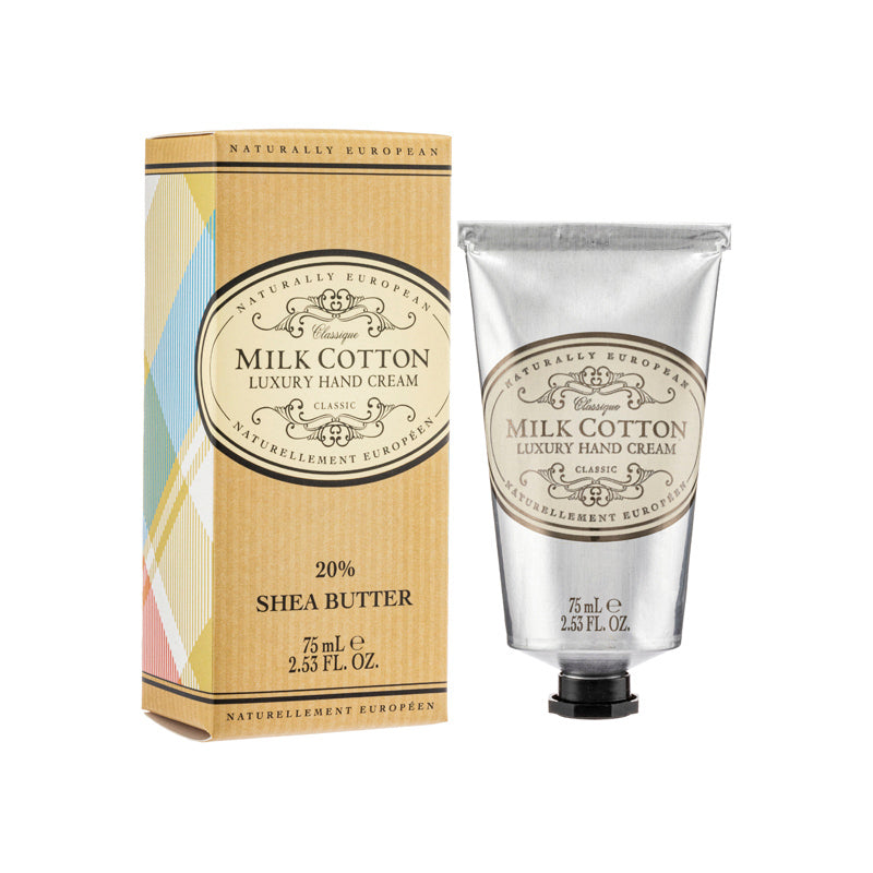 Naturally European Milk Cotton Hand Cream 75ML | Sasa Global eShop