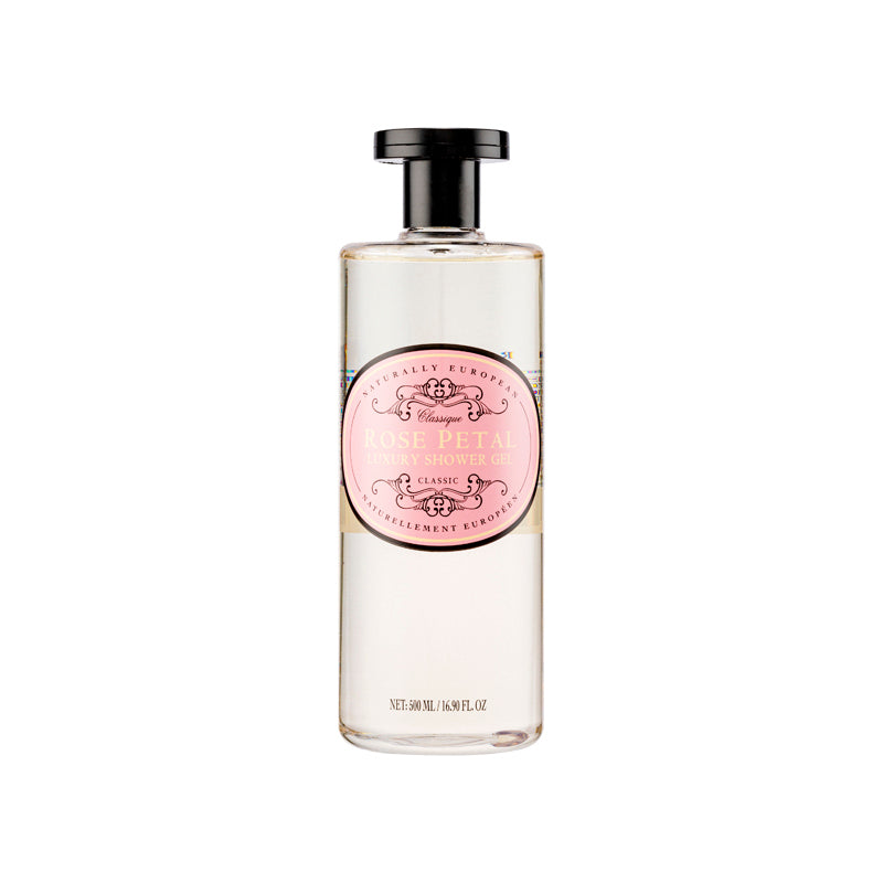 Naturally European Rose Petal Shower Gel 500ML | Sasa Global eShop