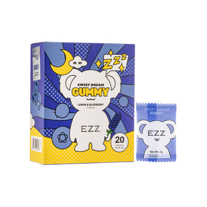 Ezz Sweet Dream Gummy - Lemon & Blueberry 20Tablets | Sasa Global eShop