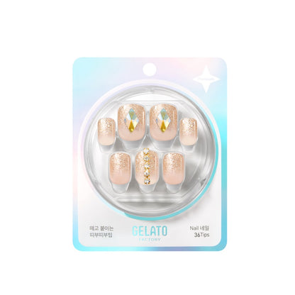 Gelato Factory Ttibu Ttibu Tip Nail  36PCS | Sasa Global eShop