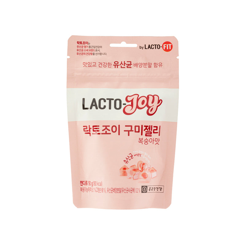 Lacto-Fit Probiotics Gummy - Peach 50G | Sasa Global eShop