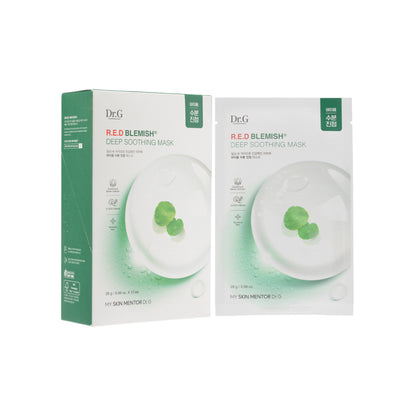 Dr.G R.E.D Blemish Deep Soothing Mask 10PCS | Sasa Global eShop