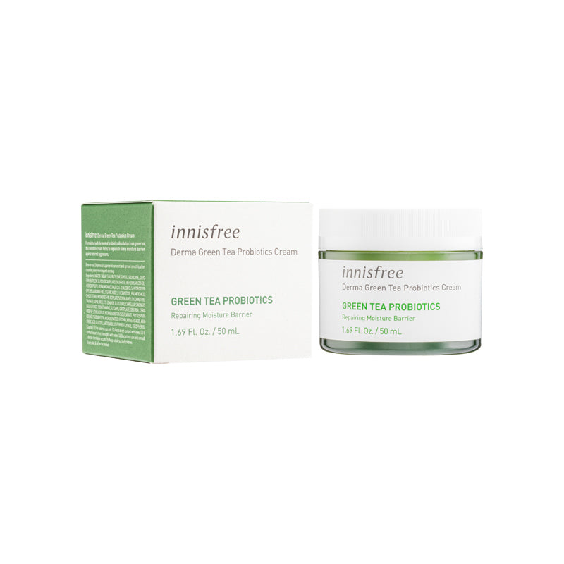 Innisfree Derma Green Tea Probiotics Cream 50ML | Sasa Global eShop