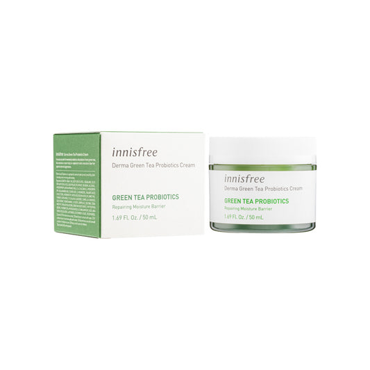 Innisfree Derma Green Tea Probiotics Cream 50ML | Sasa Global eShop