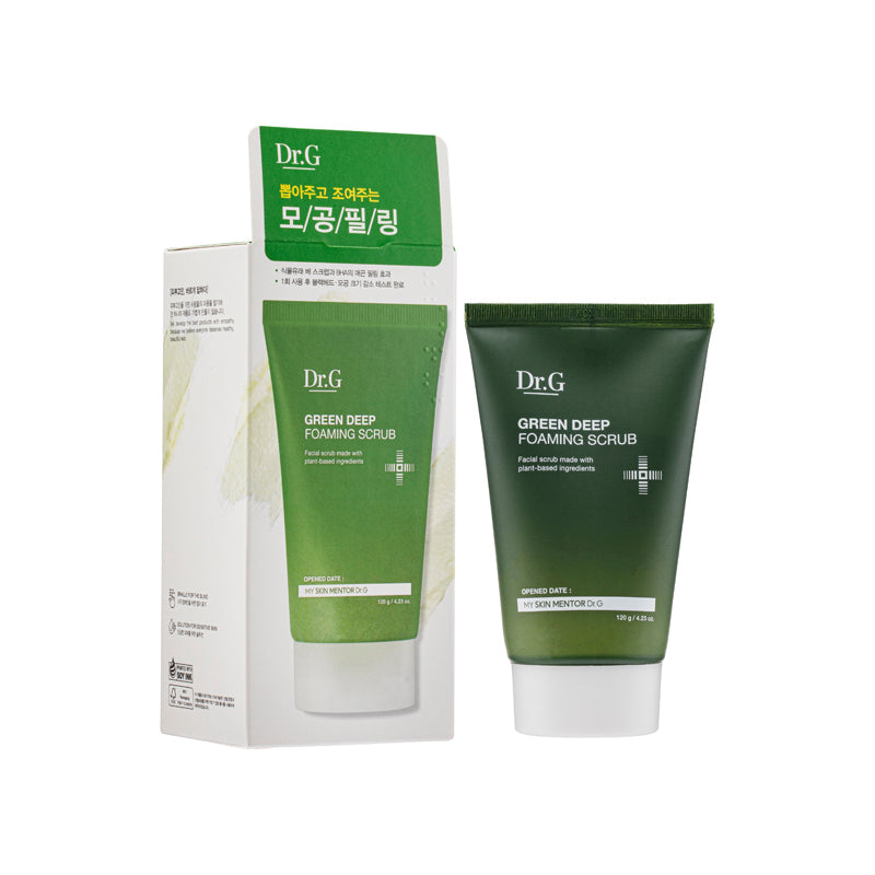 Dr.G Green Deep Foaming Scrub 120G | Sasa Global eShop