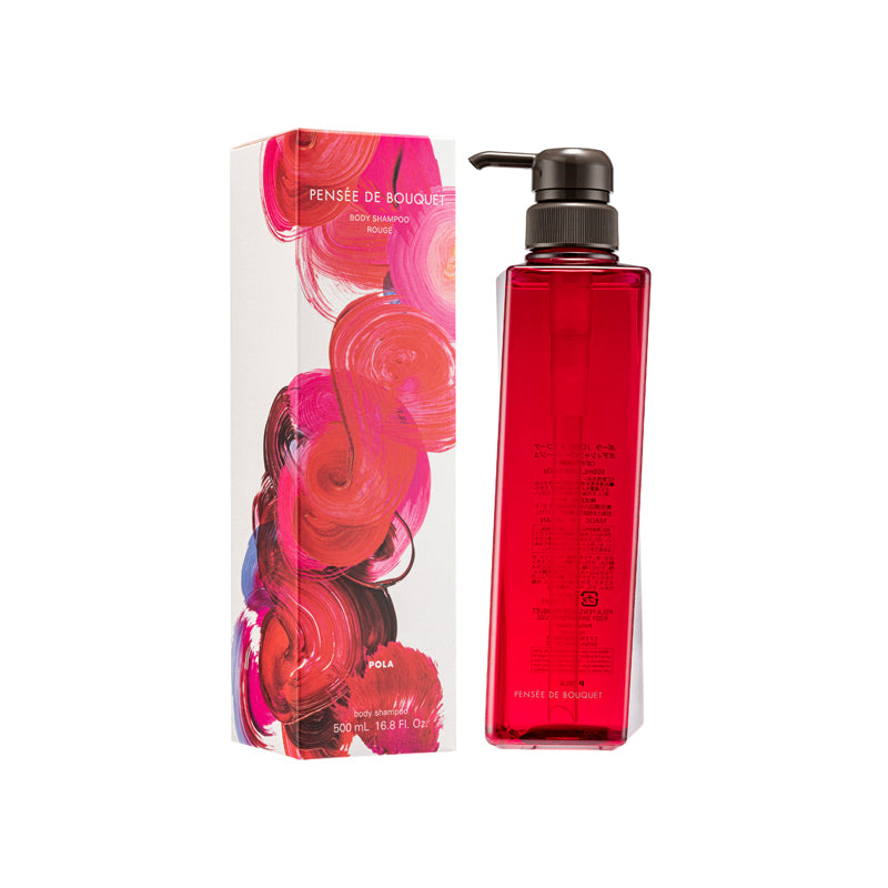 Pola Pensee De Bouquet Body Shampoo Rouge 500ML | Sasa Global eShop